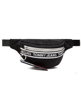 Tommy Jeans Tommy Jeans Τσαντάκι μέσης Tjw Mini Logo Tape Bumbag AW0AW09736 Μαύρο