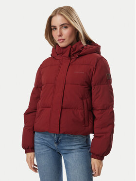 Guess Jeans Guess Jeans Зимно яке W6BL25 W3788 Бордо Regular Fit
