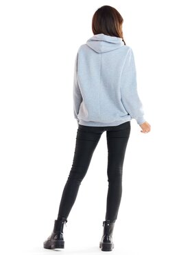 Infinite You Infinite You Mikina M223 Sivá Basic Fit