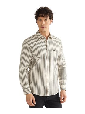 Wrangler Wrangler Koszula 112386954 Beżowy Regular Fit