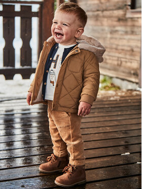 Mayoral Mayoral Штани з тканини 2542 Бежевий Regular Fit