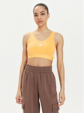 adidas adidas Top Essentials 3-Stripes IR6110 Galben Slim Fit