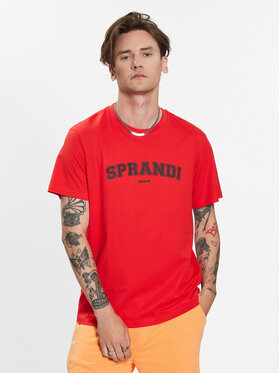 Sprandi Sprandi T-shirt SP3-TSM014 Rouge Regular Fit