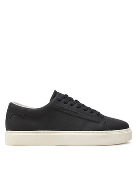 Calvin Klein Calvin Klein Sneakersy Low Top Lace Up Lth HM0HM01516 Čierna