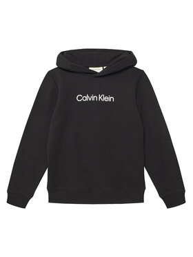 Calvin Klein Jeans Calvin Klein Jeans Pulóver IU0IU00679 D Fekete Relaxed Fit