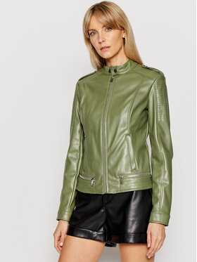 giacca di pelle guess donna