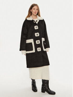 Munthe Munthe Kożuch Tibur 243154024342 Czarny Oversize