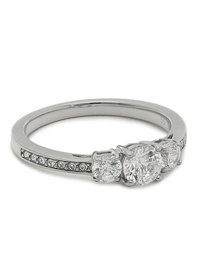 Swarovski Swarovski Prstýnek Attract Trilogy 5655713 Stříbrná