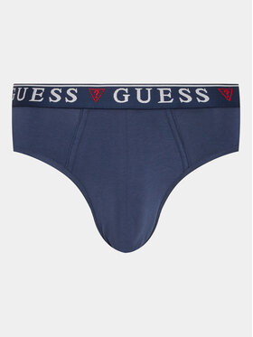 Guess Set Od 3 Para Muških Slip Gaća U97G00 K6YW1 Plava