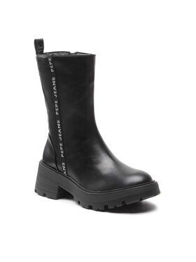 Pepe Jeans Pepe Jeans Ботильйони Soda Bass W PLS50472 Чорний