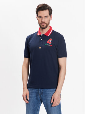 La Martina La Martina Polokošile VMP612 PK001 Tmavomodrá Regular Fit