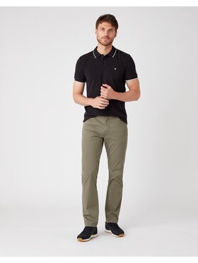 Wrangler Wrangler Spodnie materiałowe TEXAS SLIM Zielony Slim Fit
