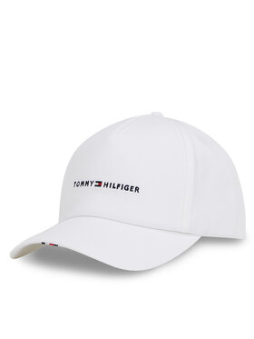 Tommy Hilfiger Tommy Hilfiger Cap Th Foundation Soft 6 Panel Cap AM0AM13162 Weiß