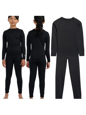 4F 4F Set di biancheria intima termica 4FJWAW25USEAU258-20S Nero