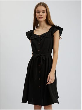 Orsay Orsay Sukienka 410234-660000__34 Czarny Regular Fit