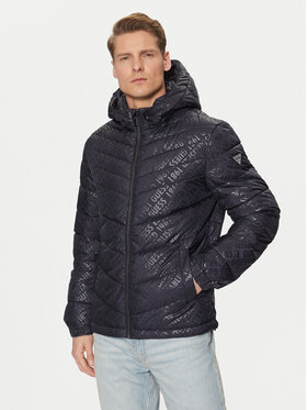 Guess Guess Daunenjacke M5RL45 WCQA2 Dunkelblau Regular Fit