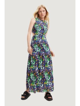 Desigual Desigual Φόρεμα καθημερινό VEST PISTILO Μπλε To Fit
