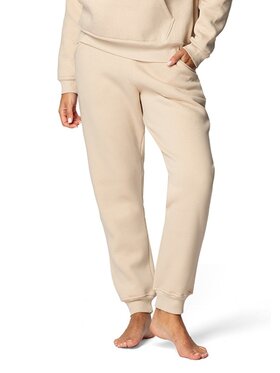 DKaren Sport DKaren Sport Spodnie dresowe DK-K-B6 Beżowy Regular Fit
