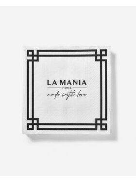 La Mania La Mania Serwetki Imperial Biały