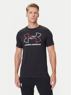 Under Armour Under Armour Тишърт Ua Gl Foundation Update Ss 1382915-001 Черен Loose Fit