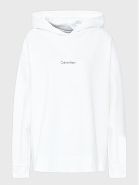 Calvin Klein Curve Calvin Klein Curve Jopa Inclu Micro Logo K20K205473 Bela Regular Fit