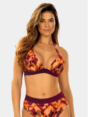 Feba Feba Góra od bikini FG161C Bordowy