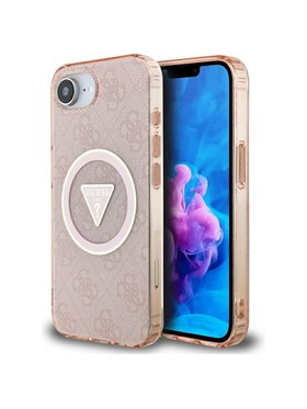 Guess Guess Etui na telefon Apple iPhone 16e Różowy