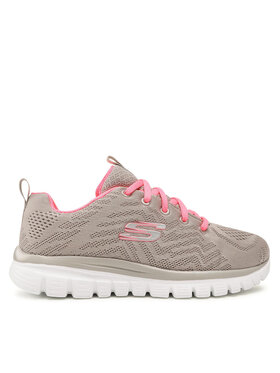 Skechers Skechers Sneakersy Get Connected 12615/GYCL Šedá