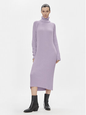 YAS YAS Vestito di maglia Mavi 26028660 Viola Regular Fit