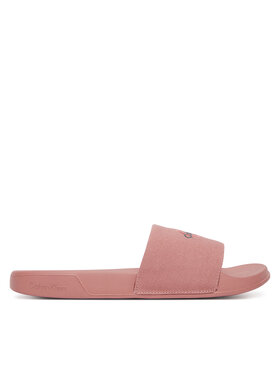 Calvin Klein Calvin Klein Şlapi Ess Slide Cv HW0HW02958 Roz