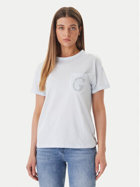 Guess Guess Tricou W6GI17 K3037 Albastru Regular Fit