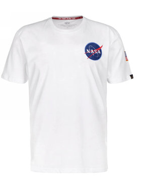 Alpha Industries Alpha Industries T-Shirt AI.176507-09-XXL Biały Regular Fit