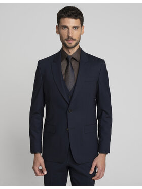 Borgio Borgio Marynarka parma Granatowy Slim Fit