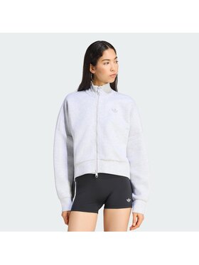 adidas adidas Bluza Spacer Szary Oversize