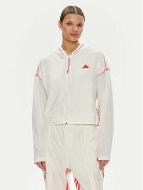 adidas adidas Giacca a vento Dance All-Gender Versatile IS0889 Bianco Loose Fit