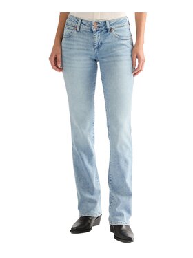Wrangler Wrangler Jeansy 112378717 Niebieski Bootcut Fit