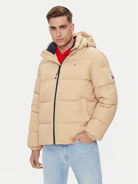 Tommy Jeans Tommy Jeans Μπουφάν χειμωνιάτικο Essential DM0DM18487 Μπεζ Regular Fit