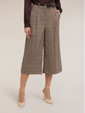 Motivi Motivi Pantaloni di tessuto P103Q104629N0S1 Marrone Over Fit