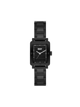 DKNY DKNY Hodinky City Rivet NY6664 Čierna