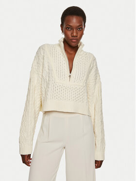 STAUD STAUD Maglione Hampton R24P3144CA Écru Relaxed Fit