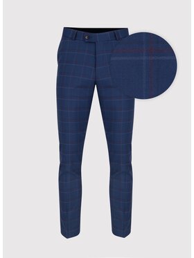 Pako Lorente Pako Lorente Spodnie garniturowe P24SF-6G-005 Granatowy Slim Fit
