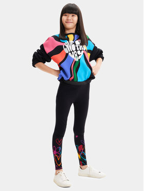 Desigual Desigual Leggings 23WGKK01 Schwarz Regular Fit