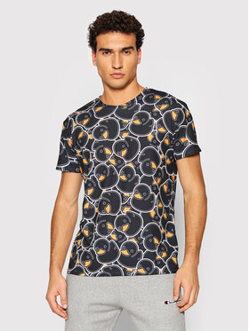 Mr. GUGU & Miss GO Mr. GUGU & Miss GO Marškinėliai Unisex Black Rubber Duck Juoda Regular Fit