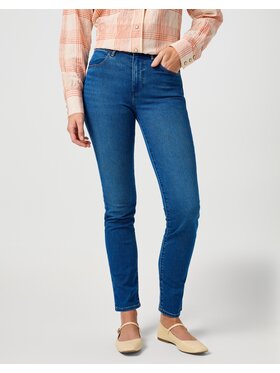 Wrangler Wrangler Jeansy SLIM Niebieski Slim Fit