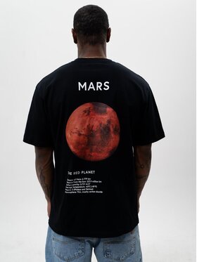 MyStars MyStars T-Shirt 122907 Czarny Oversize