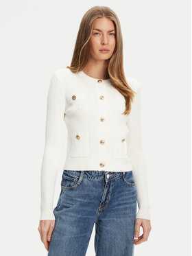 Guess Guess Кардиган W5YR09 Z0130 Білий Regular Fit