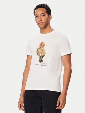 Polo Ralph Lauren Polo Ralph Lauren T-shirt 710B30186001 Bijela Regular Fit