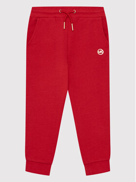 MICHAEL KORS KIDS MICHAEL KORS KIDS Spodnie dresowe R14127 S Czerwony Regular Fit