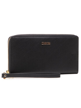BIG STAR BIG STAR Голям дамски портфейл HH674004 Черен