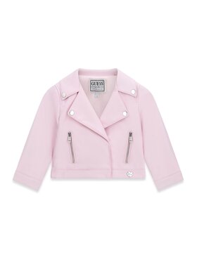 Guess Kids Guess Kids Bunda pro přechodné období 183033 Růžová Classic Fit